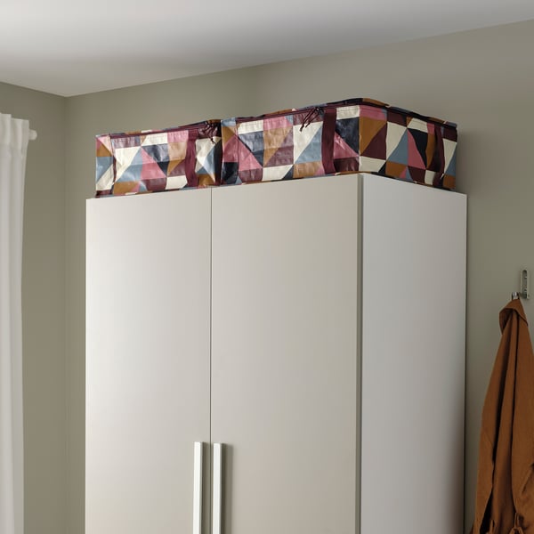 SÄCKKÄRRA Bekas storan, pelbagai warna, 55x49x19 cm