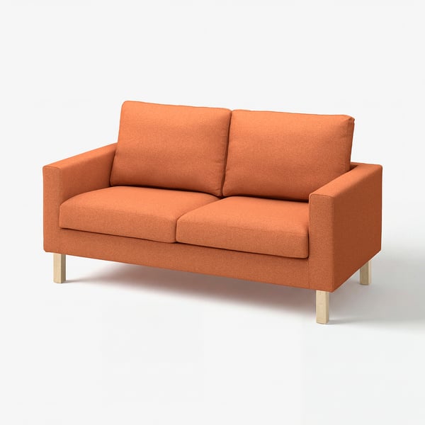 SALTSJÖBADEN Sofa 2 tempat duduk, Tonerud merah coklat