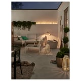 SEGERÖN Sofa penjuru 3 tempat duduk, di luar bangunan putih/kuning air/Frösön/Duvholmen kuning air