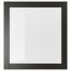 SINDVIK Pintu kaca, hitam coklat/kaca jernih, 60x64 cm