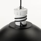 SKURUP Lampu pendan, hitam, 38 cm