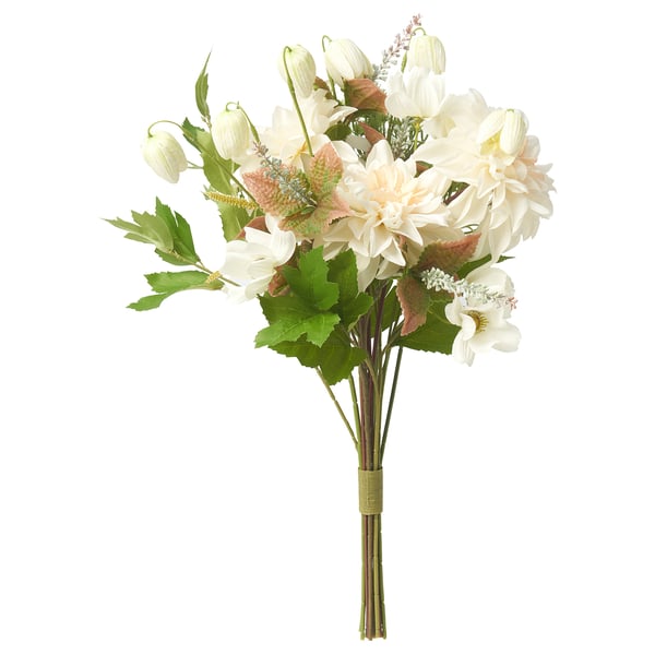 SMYCKA Bouquet tiruan, dalam/luar /Dahlia, 55 cm