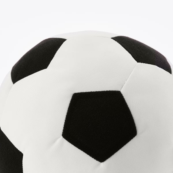 SPARKA Mainan lembut, bola untuk bolasepak/hitam putih