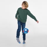 SPARKA Mainan lembut, bola untuk bolasepak mini/biru merah