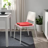 STAGGSTARR Pelapik kerusi, merah, 36x36x2.5 cm
