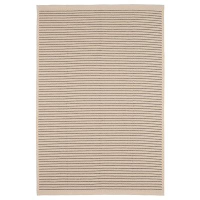 STARREKLINTE Ambal, tenunan rata, asli/hitam, 120x180 cm