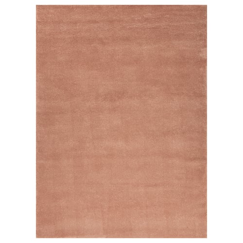 STOENSE Ambal, bulu nipis, merah jambu pucat, 200x300 cm