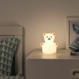 TÖVÄDER Lampu malam LED, beruang kendalian bateri