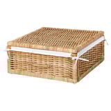 TOLKNING Bakul, buatan tangan rotan, 50x43x19 cm