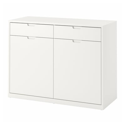TONSTAD Kabinet sisi, putih pudar, 120x47x91 cm