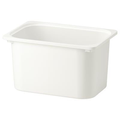 TROFAST Kotak untuk menyimpan, putih, 42x30x23 cm