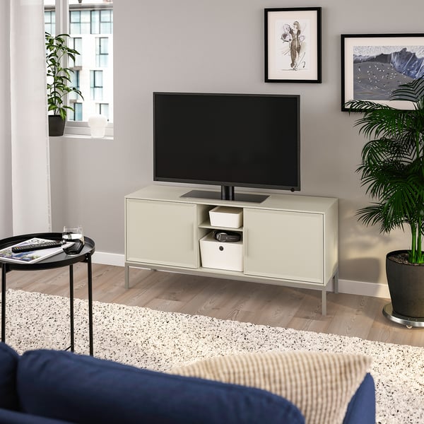 TULLSTORP Kabinet TV, kuning air, 114x35x53 cm