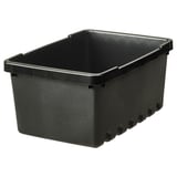 UPPSNOFSAD Kotak storan, hitam, 25x17x12 cm/3.5 l