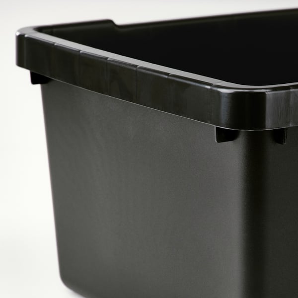 UPPSNOFSAD Kotak storan, hitam, 25x17x12 cm/3.5 l