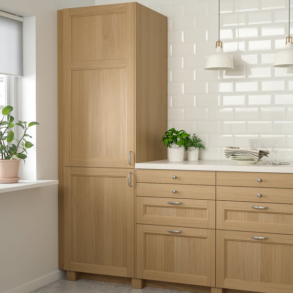 VEDHAMN Pintu, kayu oak, 30x60 cm