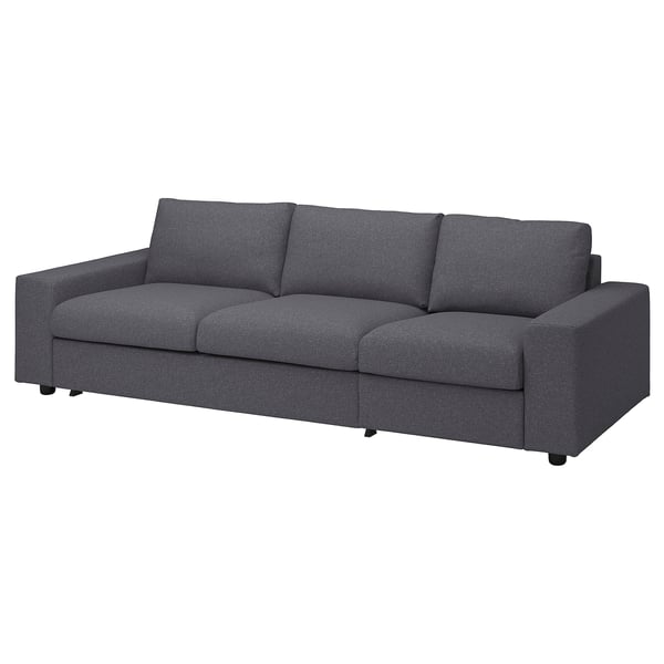 VIMLE Sarung sofa katil 3 tempat duduk