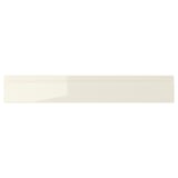 VOXTORP Depan laci, berkilat kuning air muda, 60x10 cm