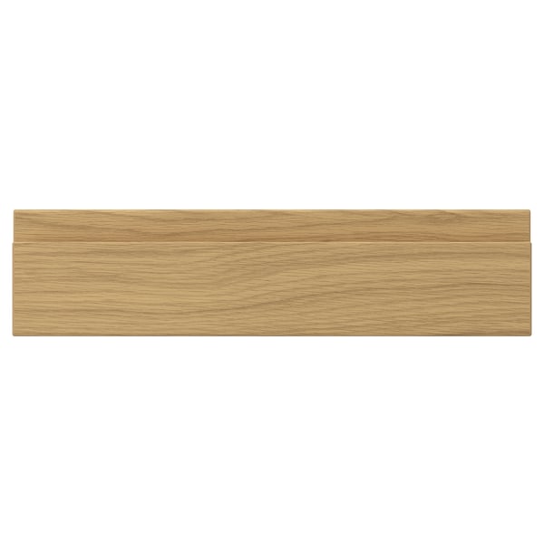 VOXTORP Depan laci, kesan kayu oak, 40x10 cm