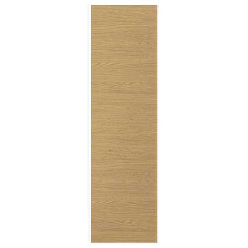 VOXTORP Sarung panel, kesan kayu oak, 62x220 cm