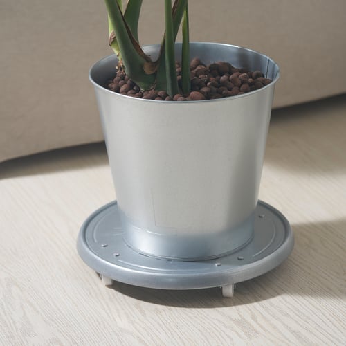 ÅKERBÄR plant mover, in/outdoor/galvanised, 31 cm IKEA