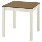 ÅLHULT Table, beige/brown, 80x74 cm