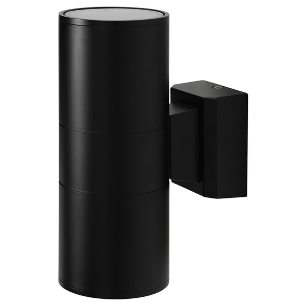 Wall lamp, ALLARP, outdoor black, 23 cm IKEA