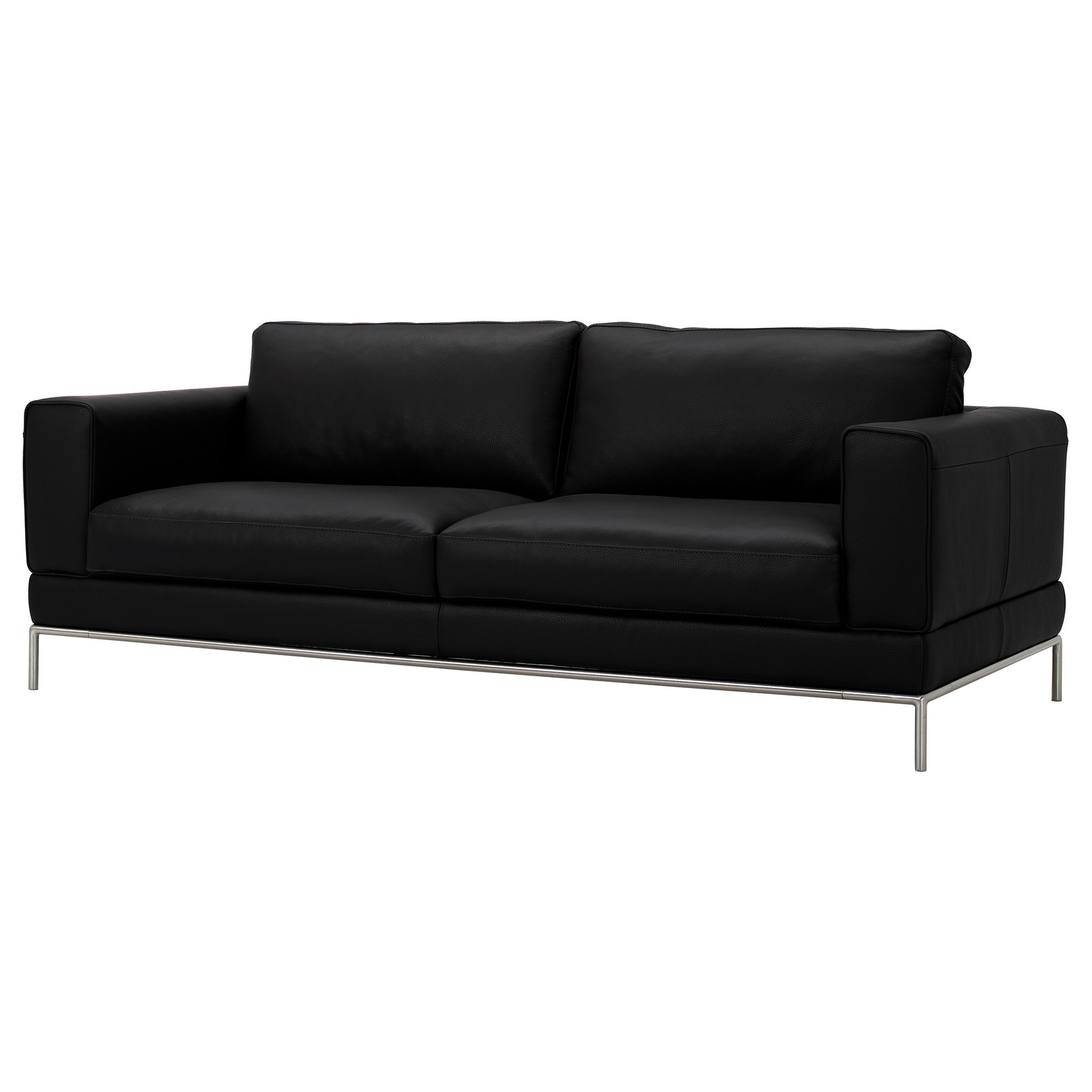 Leather threeseat sofas IKEA