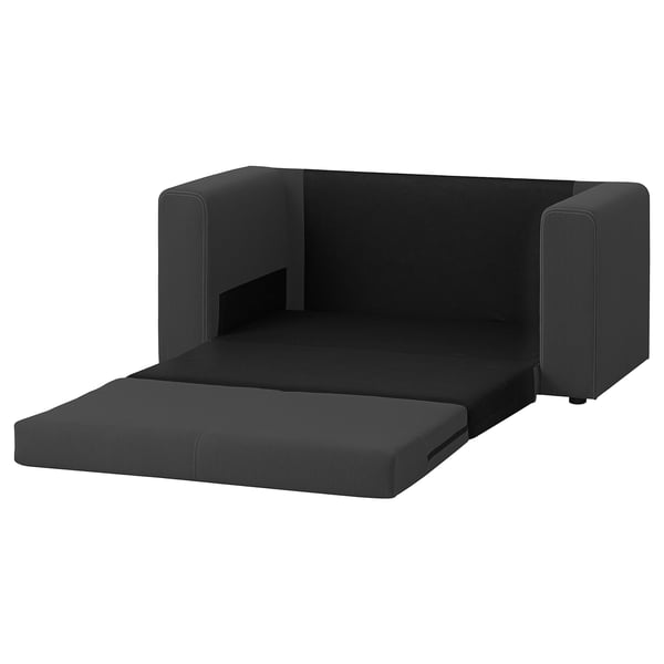 ASKEBY 2seat sofabed, Knisa dark grey IKEA