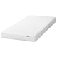 Recycled foam mattress with removable polyester cover for easy cleaning, designed for comfort & safety