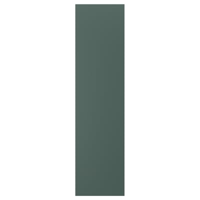 ASPUDDEN Cover panel, dark grey-green, 62x240 cm