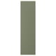 AXSTAD, green panel, flat, matte finish, plastic edges.