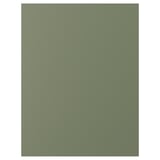 AXSTAD kitchen panel, green-matte, plastic foil, rectangle, uniform design