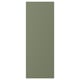 AXSTAD: green kitchen panel - matte green particles board & foil, rectangular.