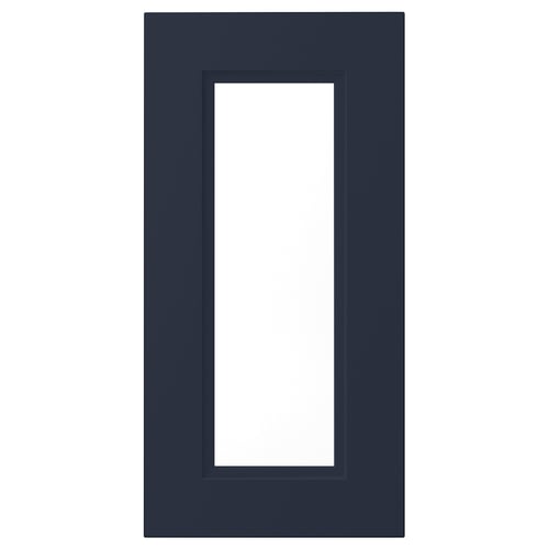 AXSTAD blue door, rectangle, prairie style, abs plastic & fiberboard, matt finish.