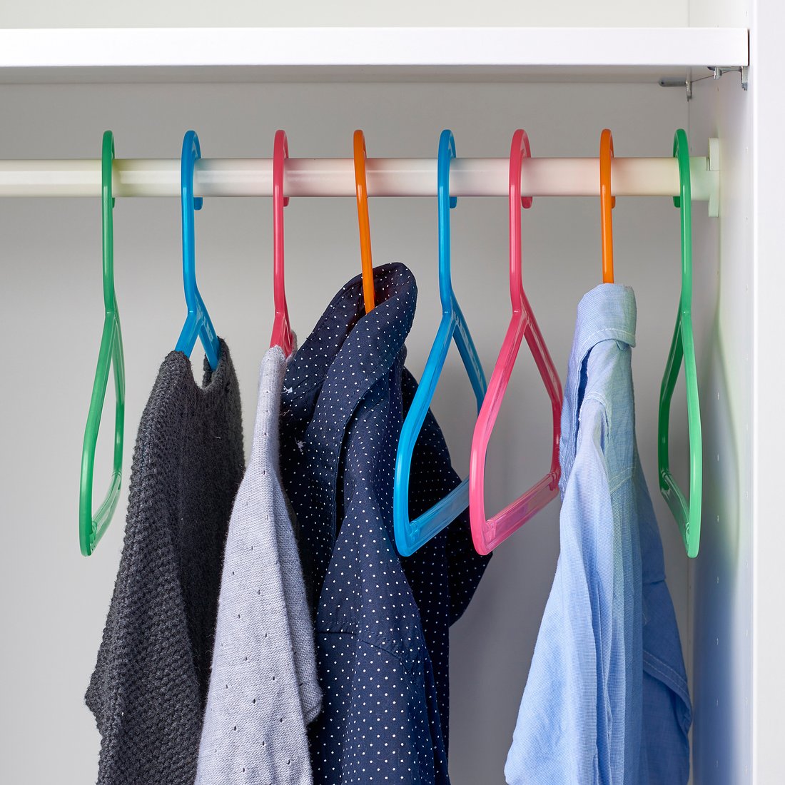 BAGIS Children's coathanger assorted colours mixed colours IKEA