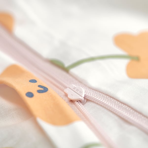 Pocket with zip, part of childrens product. Easily accessible, secure storage.