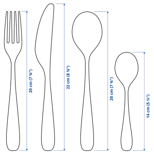 Illustration with measurements for the product: BEHAGFULL.