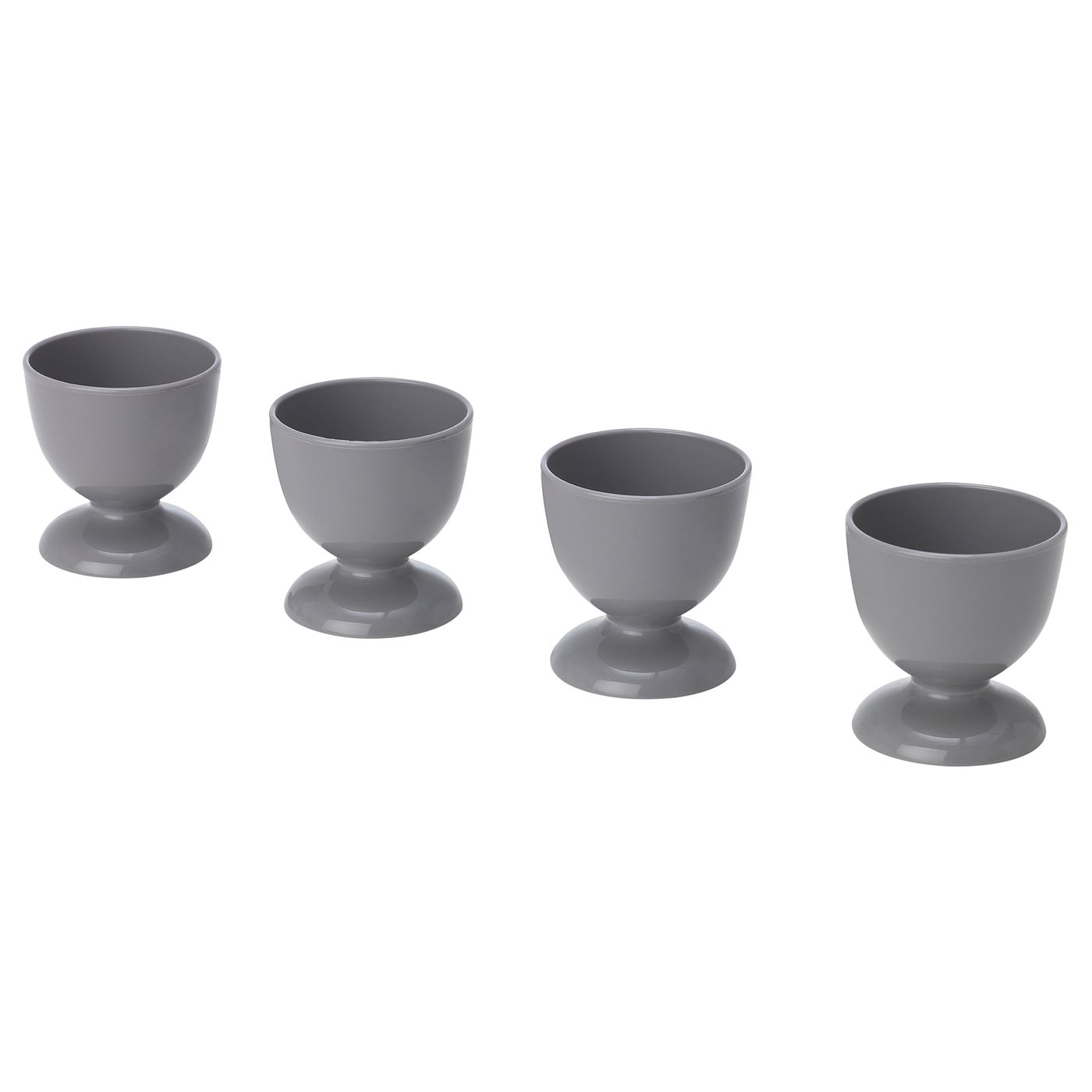 BENÄGEN Egg cup, white/grey light pink IKEA