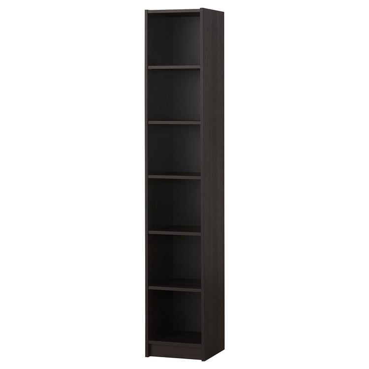 Bookcase, BILLY, blackbrown, 40x40x202 cm IKEA