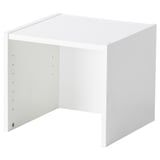 White BILLY wall shelf unit, modern minimalist design.
