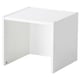 White BILLY wall shelf unit, modern minimalist design.