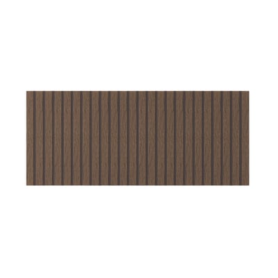 BJÖRKÖVIKEN dark oak veneer drawer front, sleek and natural, rectangular design.