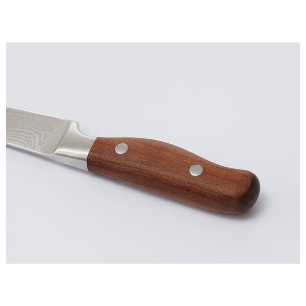 Damascus steel knife with vg10 core, maple handle.