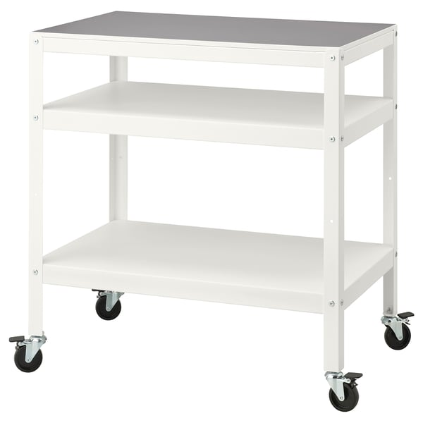 Trolley, BROR, white, 85x55 cm IKEA