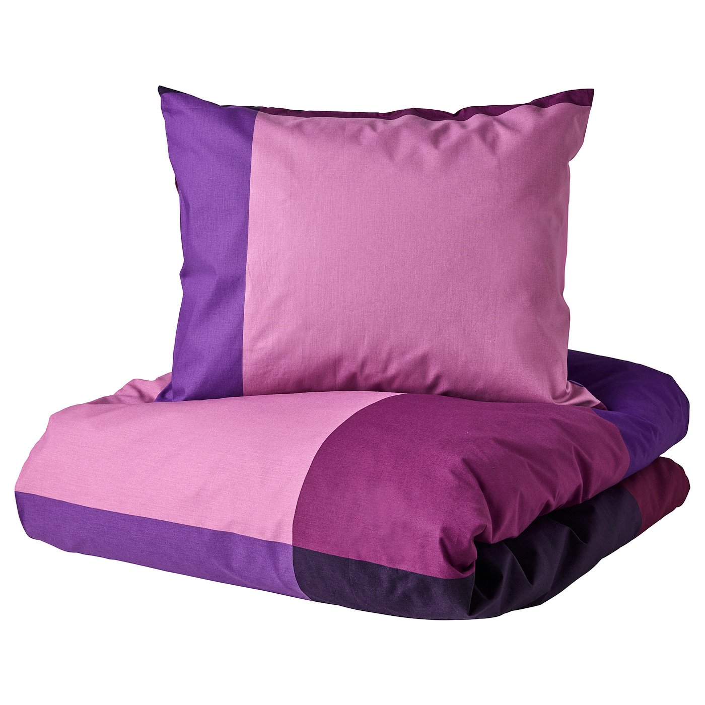 Brunkrissla Quilt Cover And 2 Pillowcases Lilac Ikea
