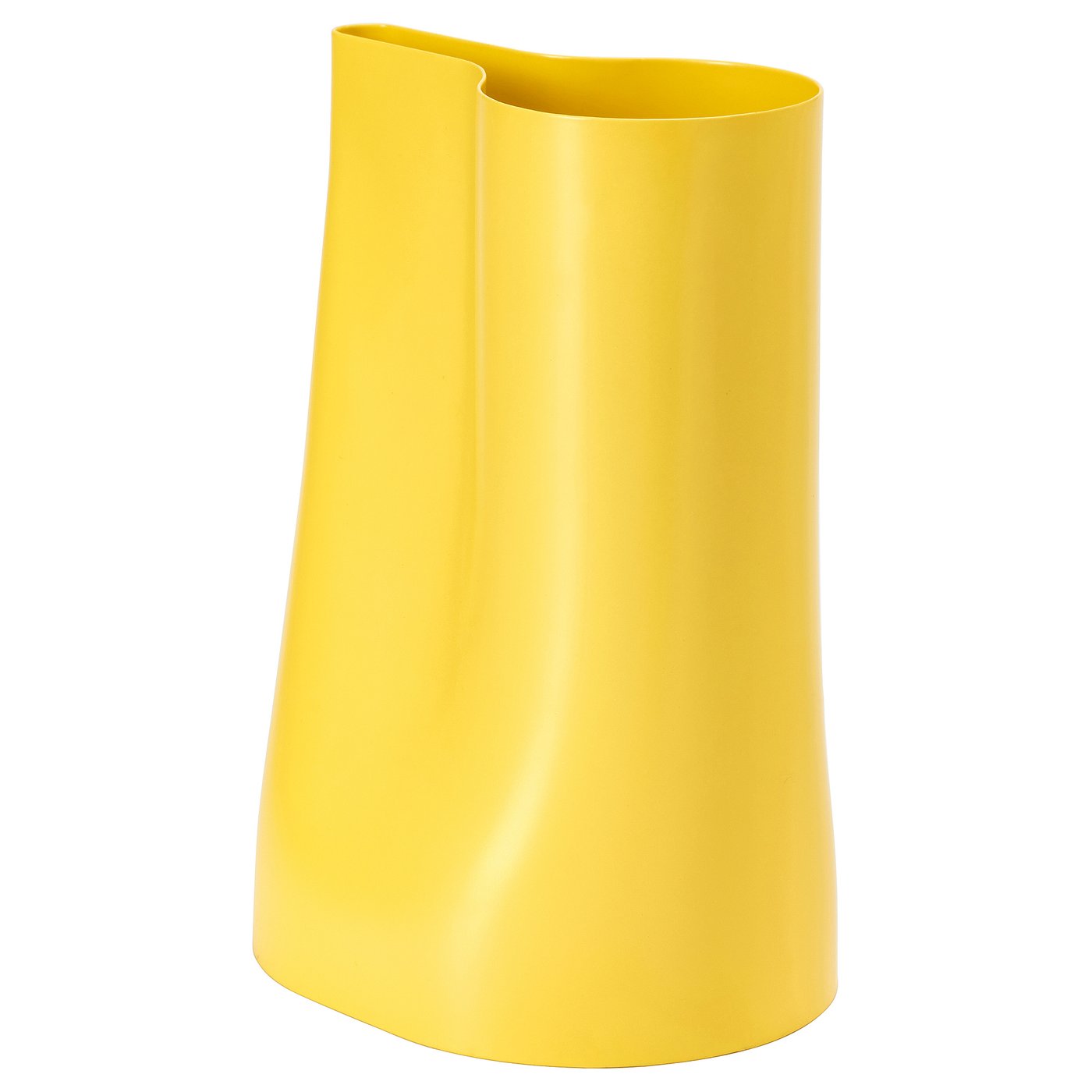 CHILIFRUKT Vase/watering can, bright yellow, 17 cm IKEA