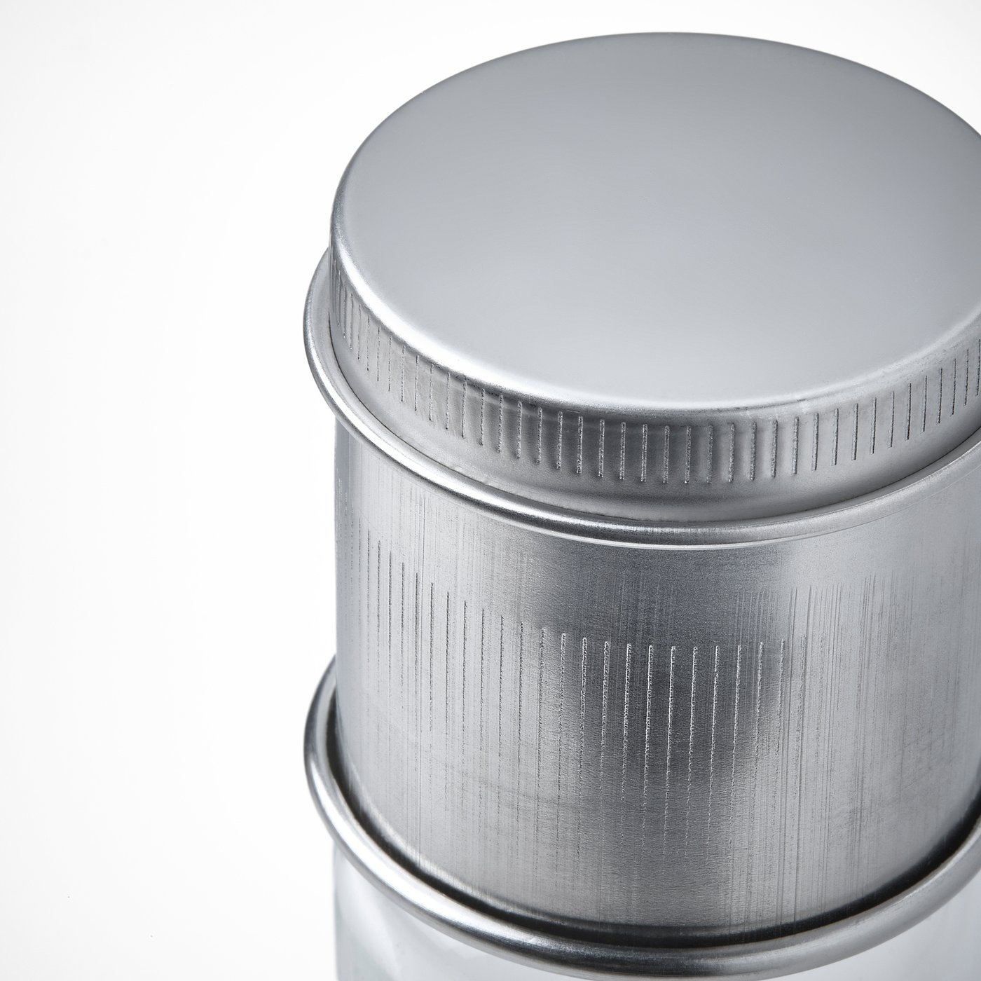 CITRONHAJ spice mill, clear glass/stainless steel, 15 cm - IKEA