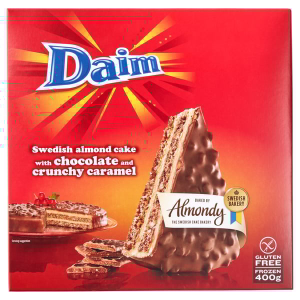 Almond cake chocolate and crunch, DAIM IKEA