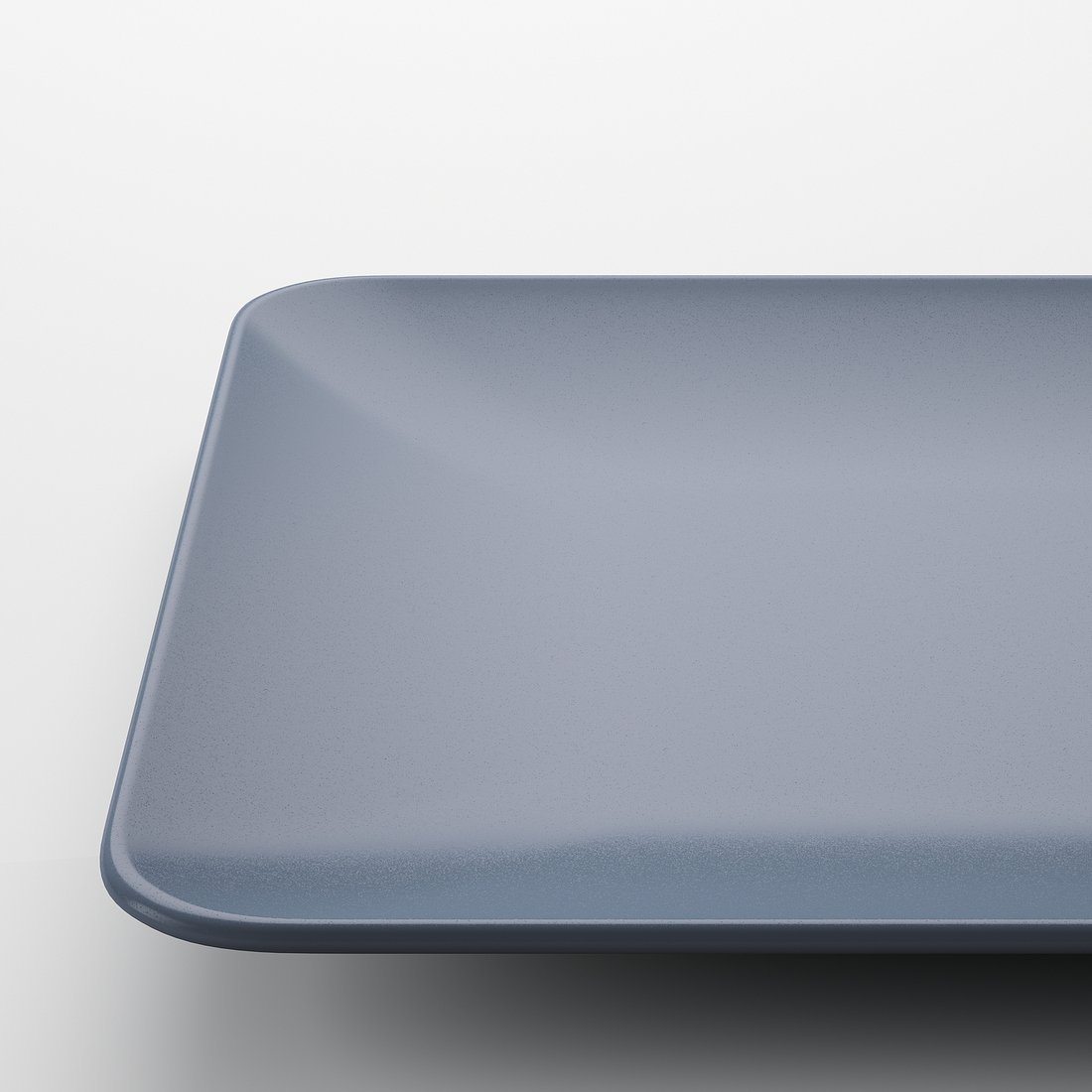 DINERA Plate, grey-blue, 30x20 cm - IKEA