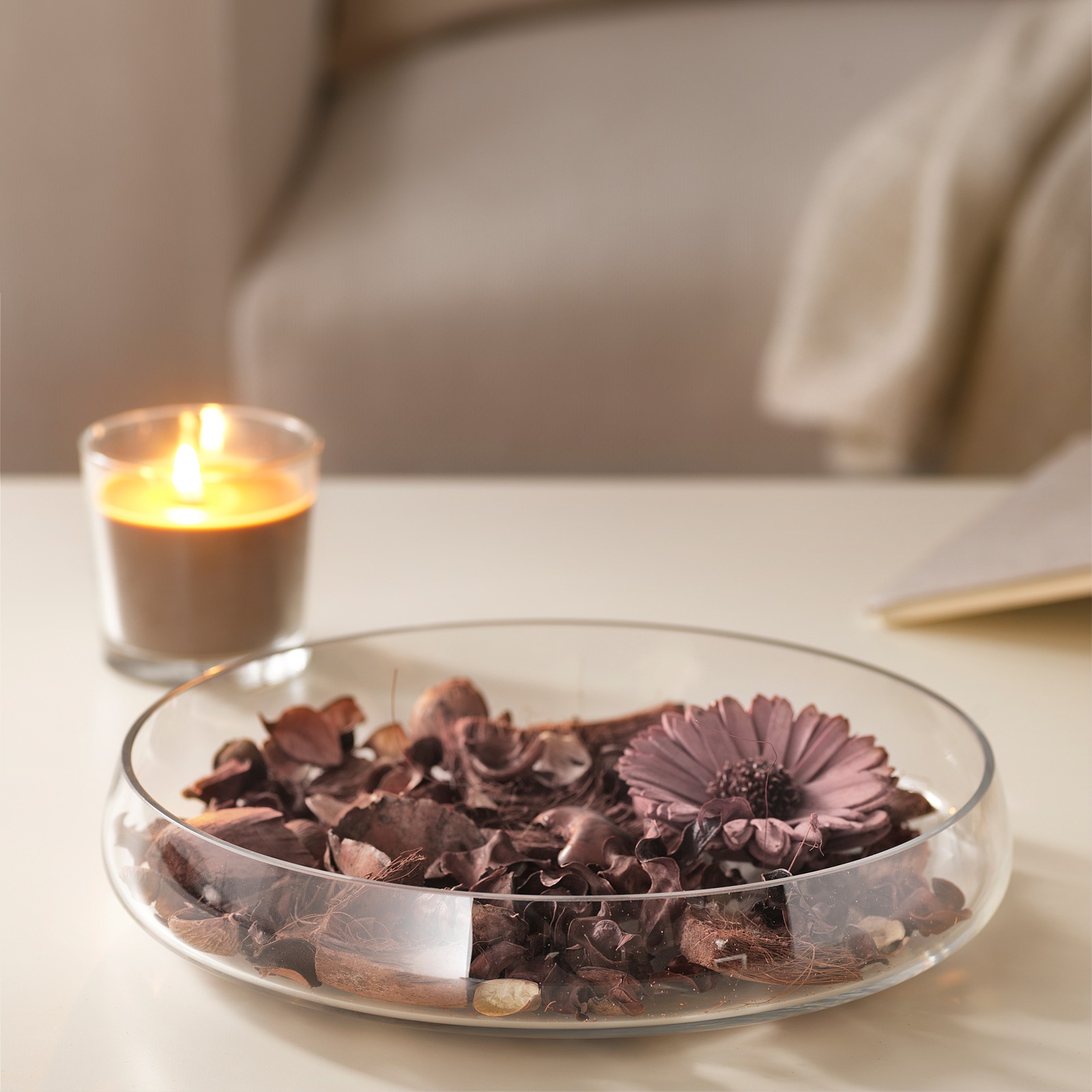 DOFTA Potpourri scented, Nutmeg and vanilla brown IKEA